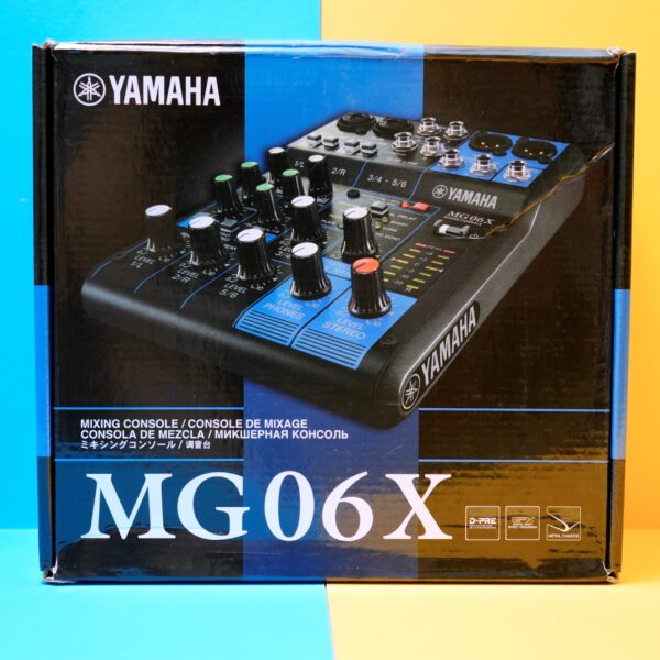 mixer G06x YAMAHA MIXER MG06X Original garansi 1 tahun resmi ori
