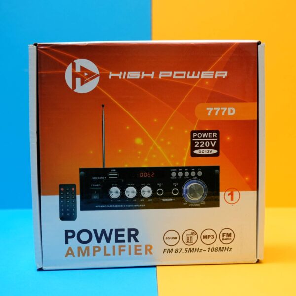 1 (5) High Power Power Amplifier 777D